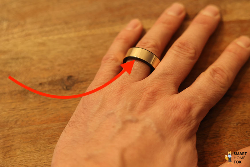 You can see the outer shell of the Circular Ring.